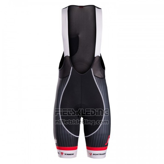 2016 Fietskleding Trek Segafredo Zwart en Wit Korte Mouwen en Koersbroek